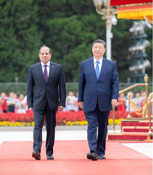 习近平同埃及总统塞西会谈4