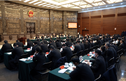 最高法召开2024年度基层党组织书记抓党建工作现场述职评议考核会1