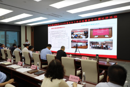 “打擂比拼”亮进度 提效争先建新功—市交通运输局开展半年工作总结暨科长打擂比拼活动1